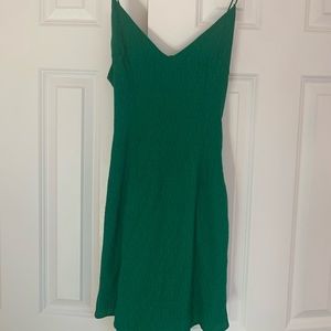 Here Comes the Sun Forest Green Dress